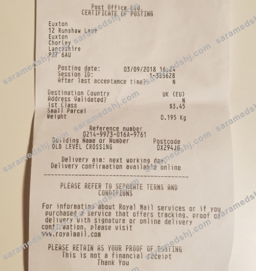 Post office ltd payment check